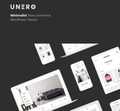 Unero – Minimalist AJAX WooCommerce WordPress Theme