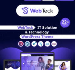 Webteck – IT Solution and AI Technology WordPress Theme