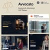 Avvocato – Law Firm WordPress Theme