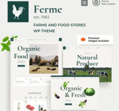 Ferme – Food Farm Ecommerce WordPress Theme