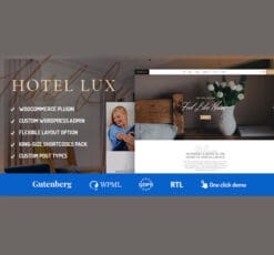 Hotel Lux – Resort & SPA WordPress Theme
