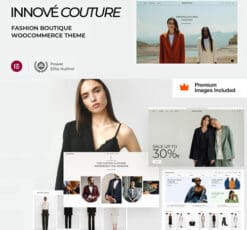 Innové Couture – Clothing Ecommerce WordPress Theme