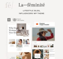 LaFeminite – Personal Blog WordPress Theme