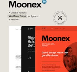 Moonex – Agency & Portfolio WordPress Theme