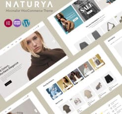 Naturya – Minimalist WooCommerce WordPress Theme