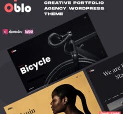 Oblo – Creative Agency Portfolio WordPress Theme