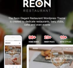 Reon – Restaurant WordPress Theme