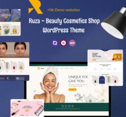 Ruza – Beauty Cosmetics Shop WordPress Theme