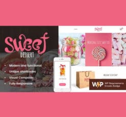 Sweet Dessert | Candy Shop & Cafe WordPress Theme