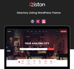 Ziston – Directory Listing WordPress Theme