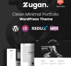 Zugan – Minimal Portfolio WordPress Theme